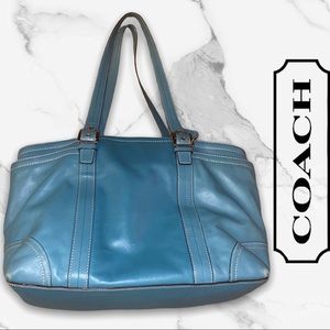 Coach Leather XL Executive Work Tote Carry All